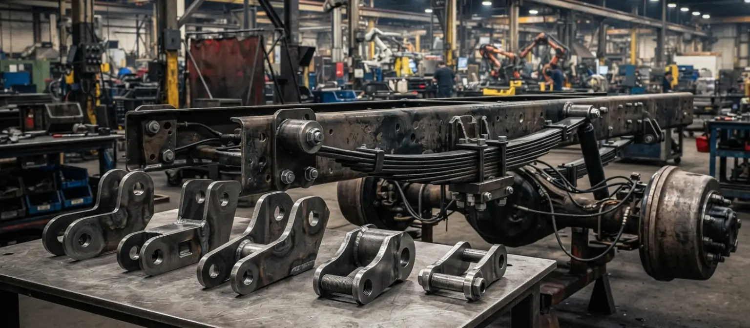 Leaf Spring Brackets Manufacturers in India - Elasto Mount