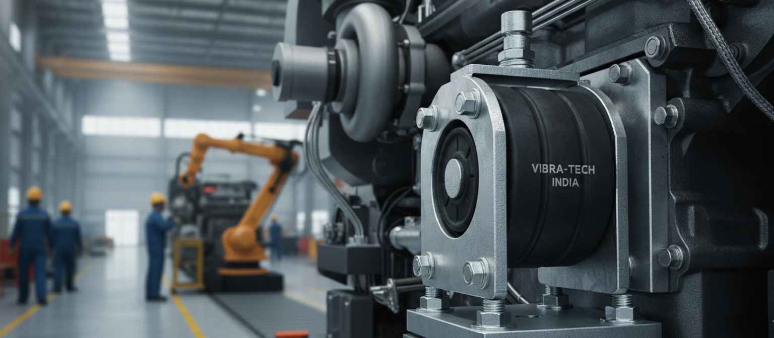Rubber Engine Mounting Exporter in India - Reliable Solutions by Elasto Mount